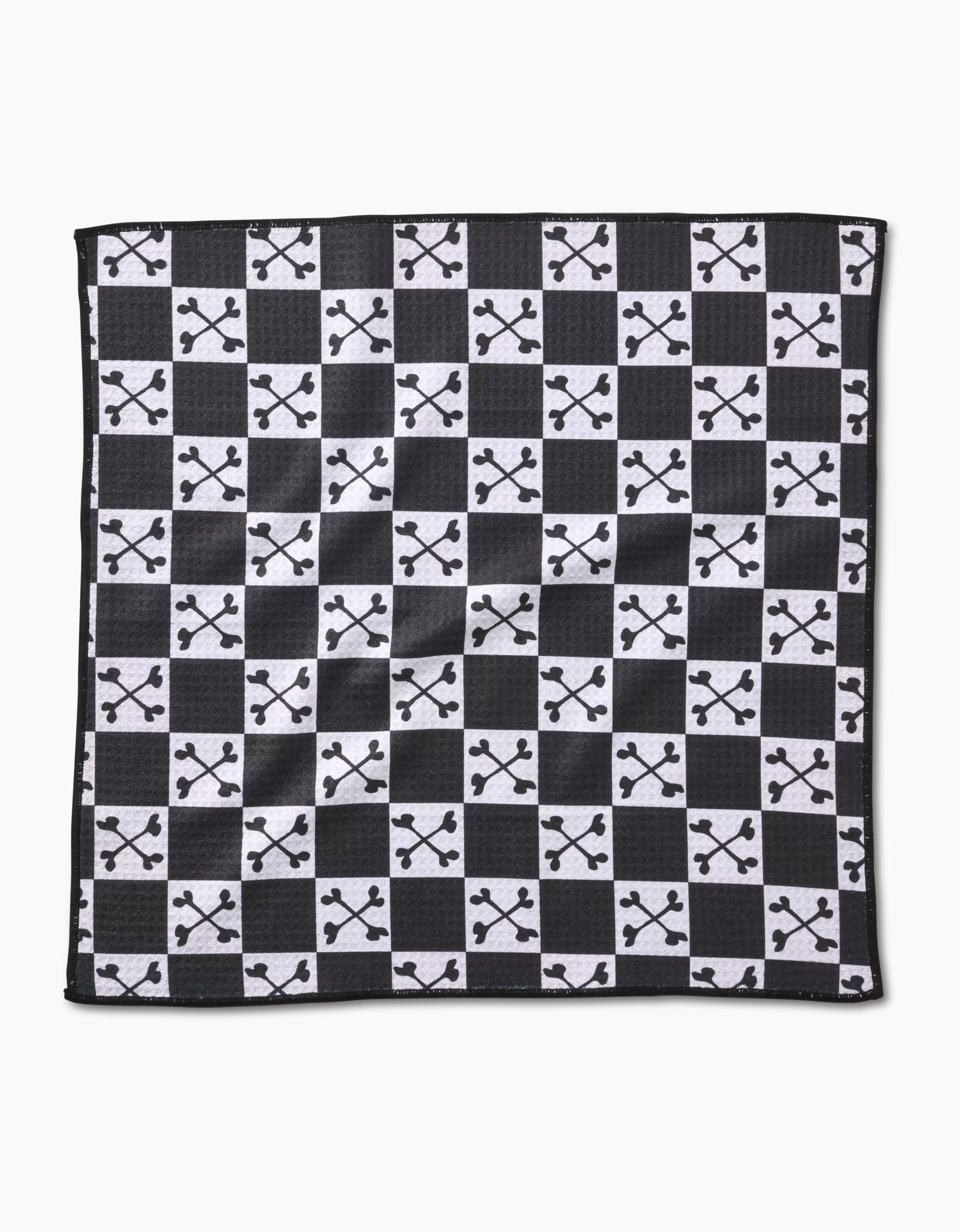 Outlet GEOMETRY Boneyard White Checkerboard