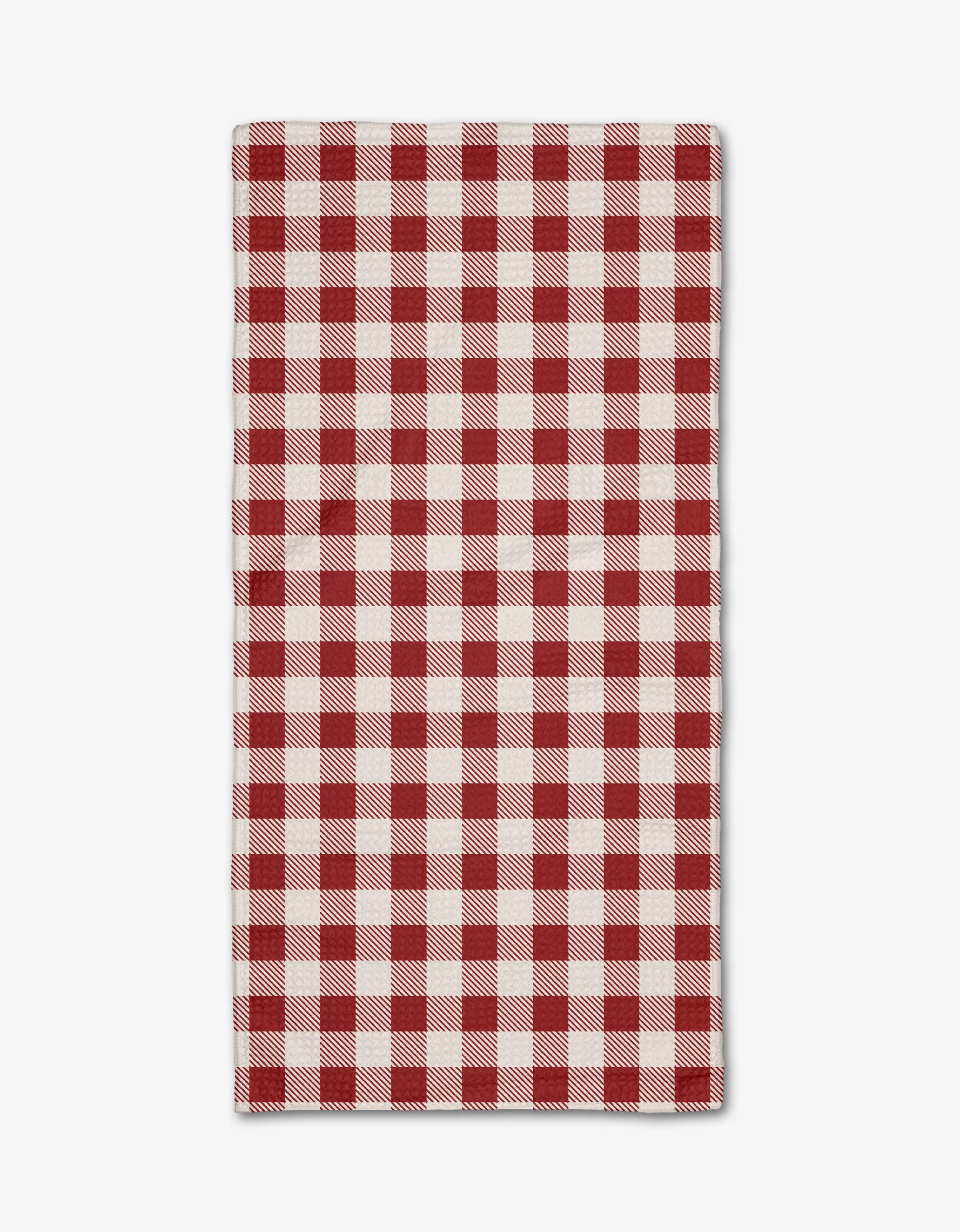 Cheap GEOMETRY Christmas Gingham Red