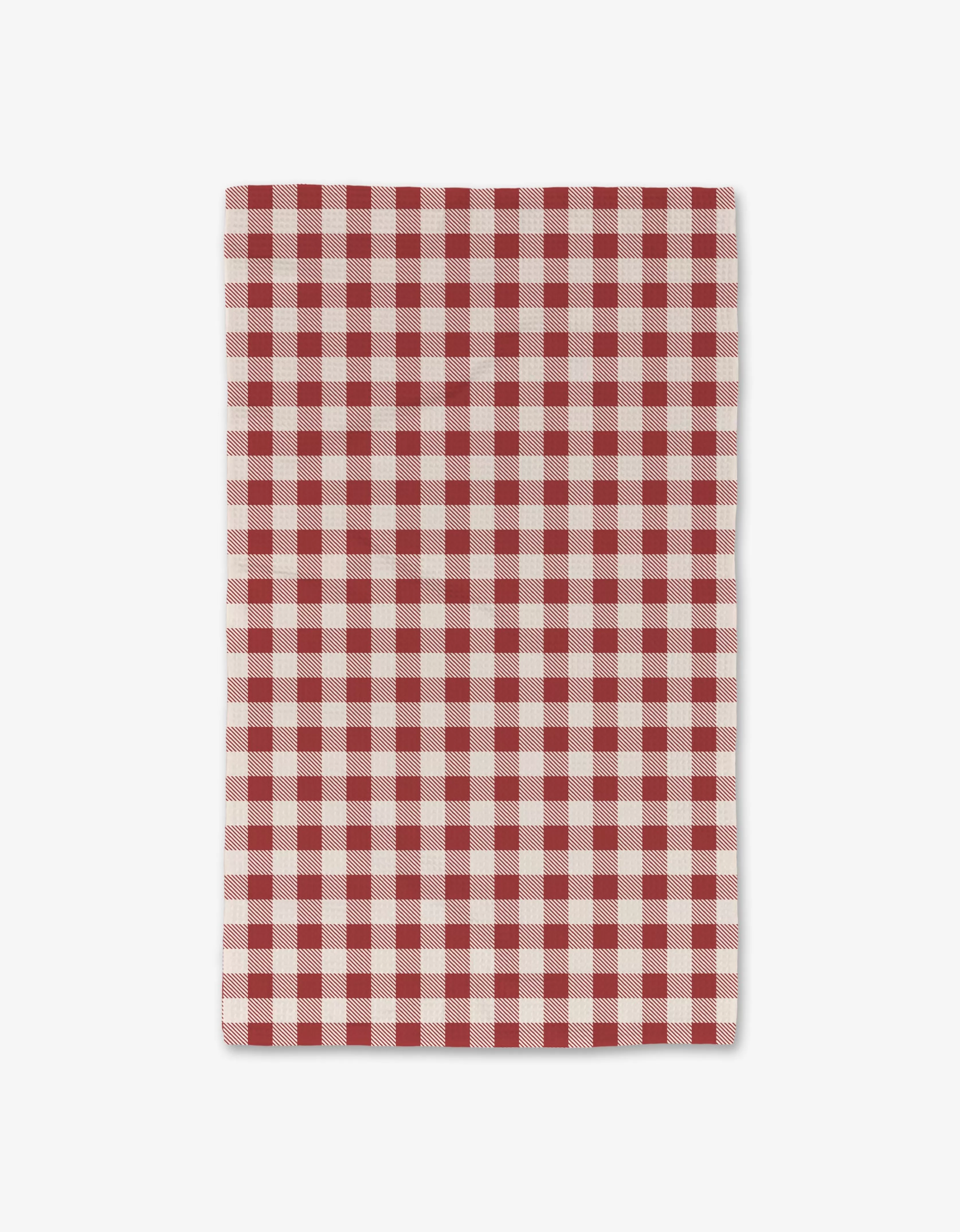 Fashion GEOMETRY Christmas Gingham Red