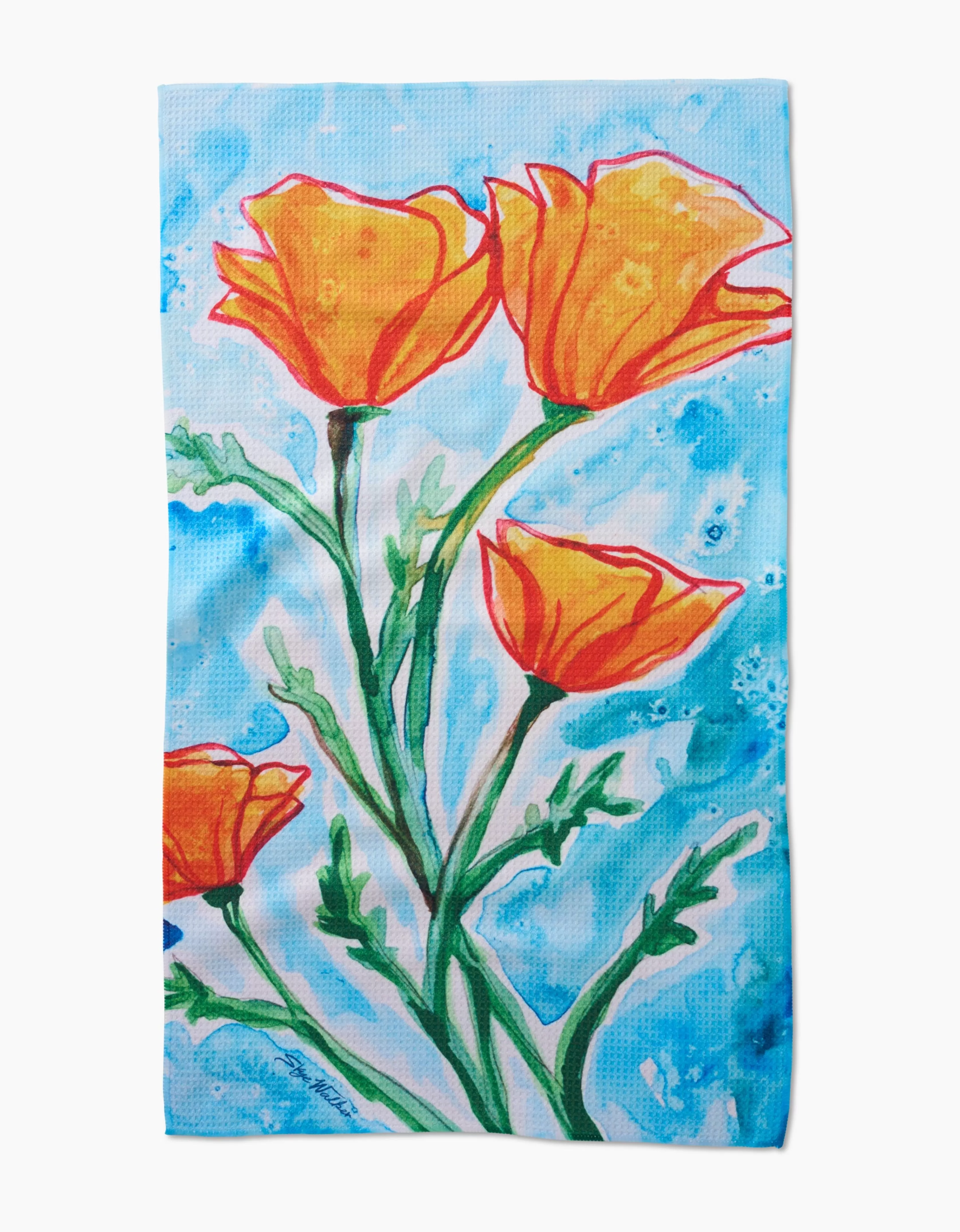 Flash Sale GEOMETRY Golden Poppy Flowers