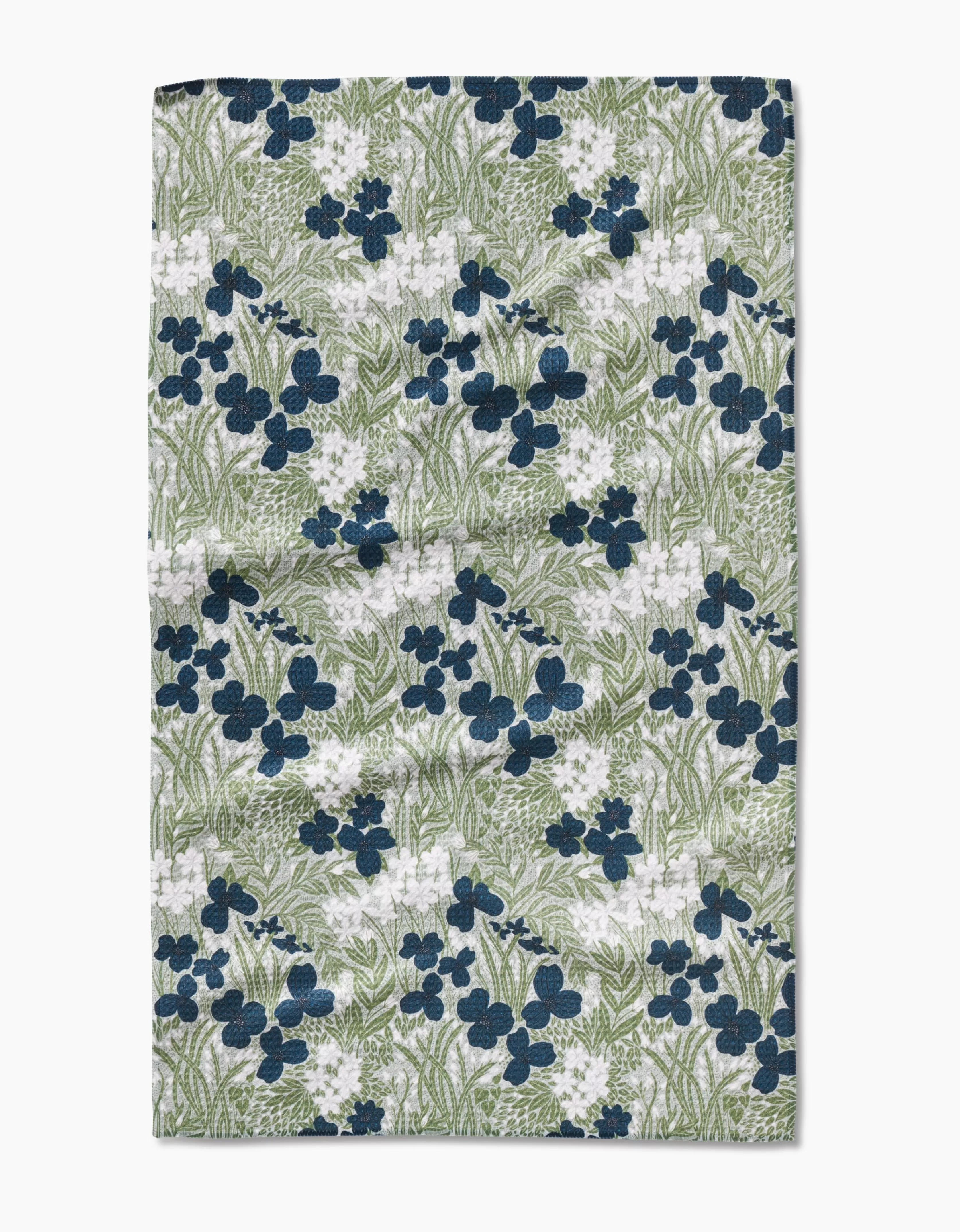 Shop GEOMETRY Navy And Sage Meadow