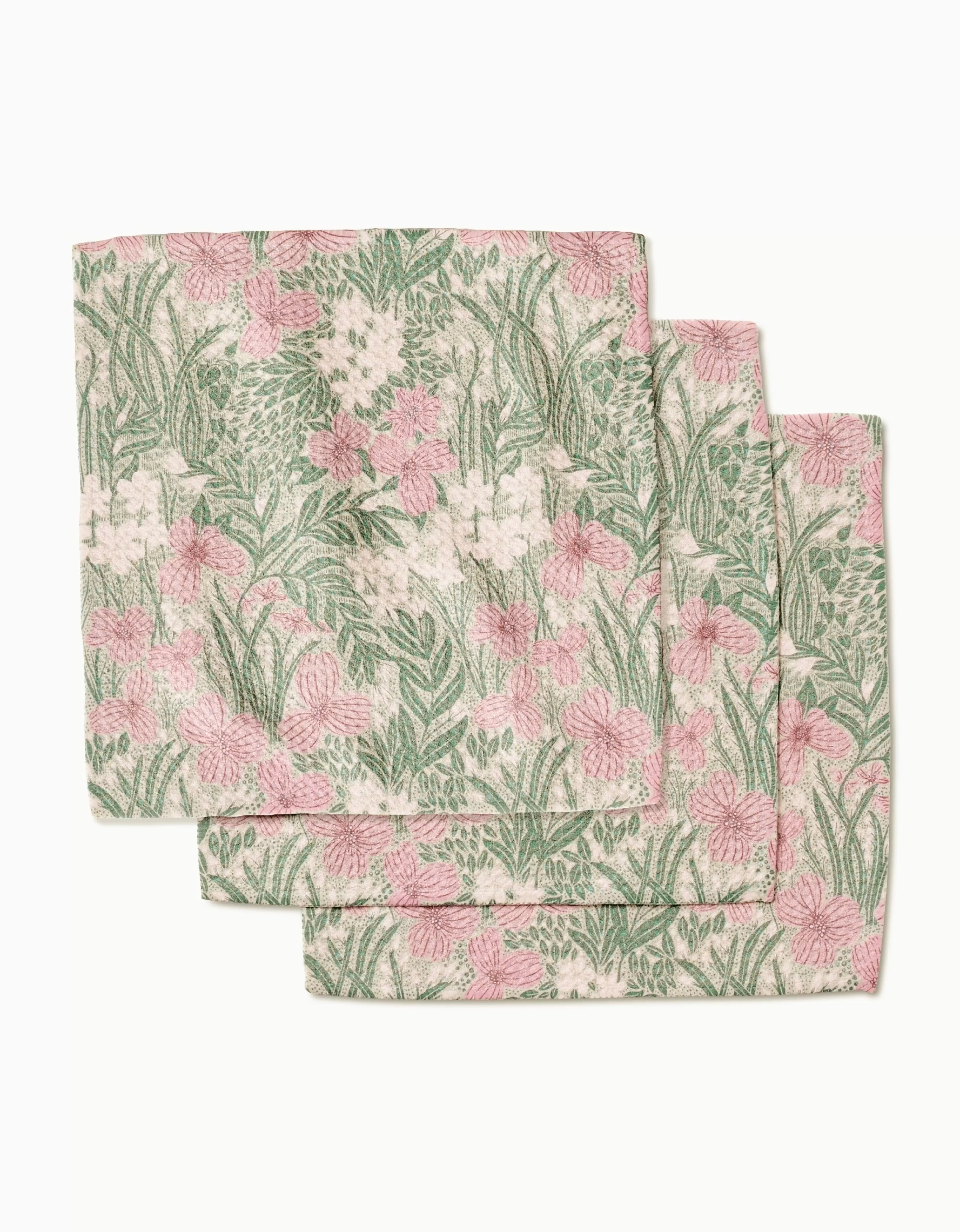 Flash Sale GEOMETRY Pink And Sage Meadow