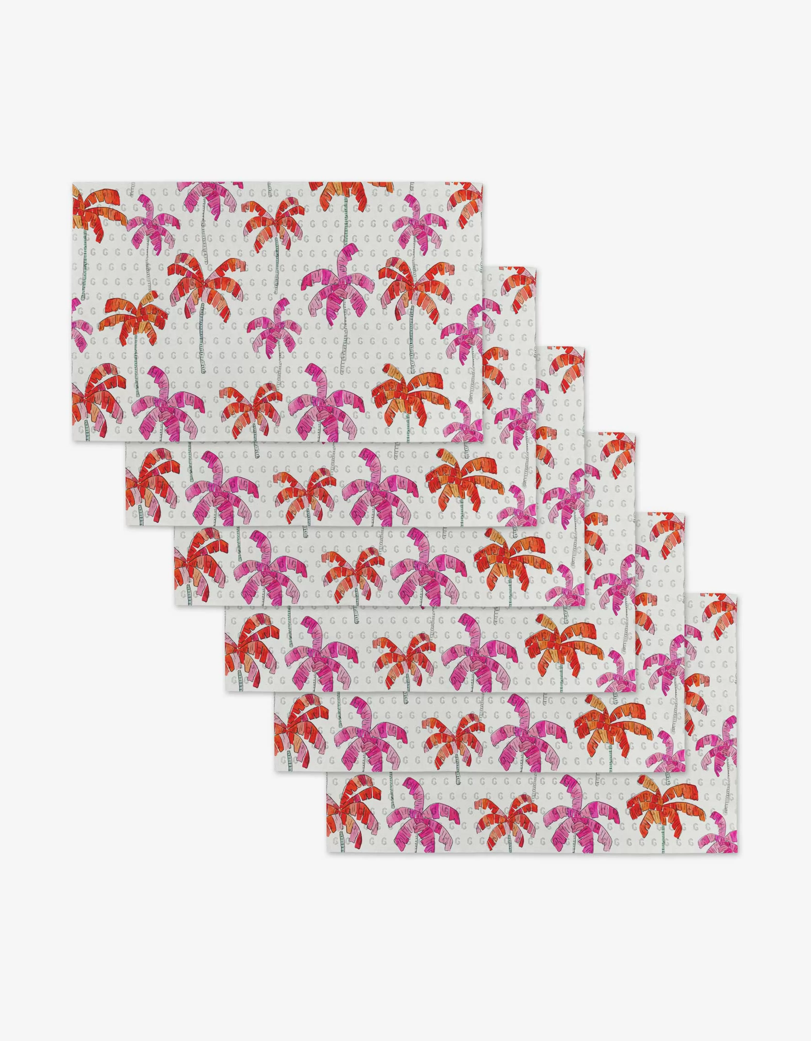 Sale GEOMETRY Pink Palms