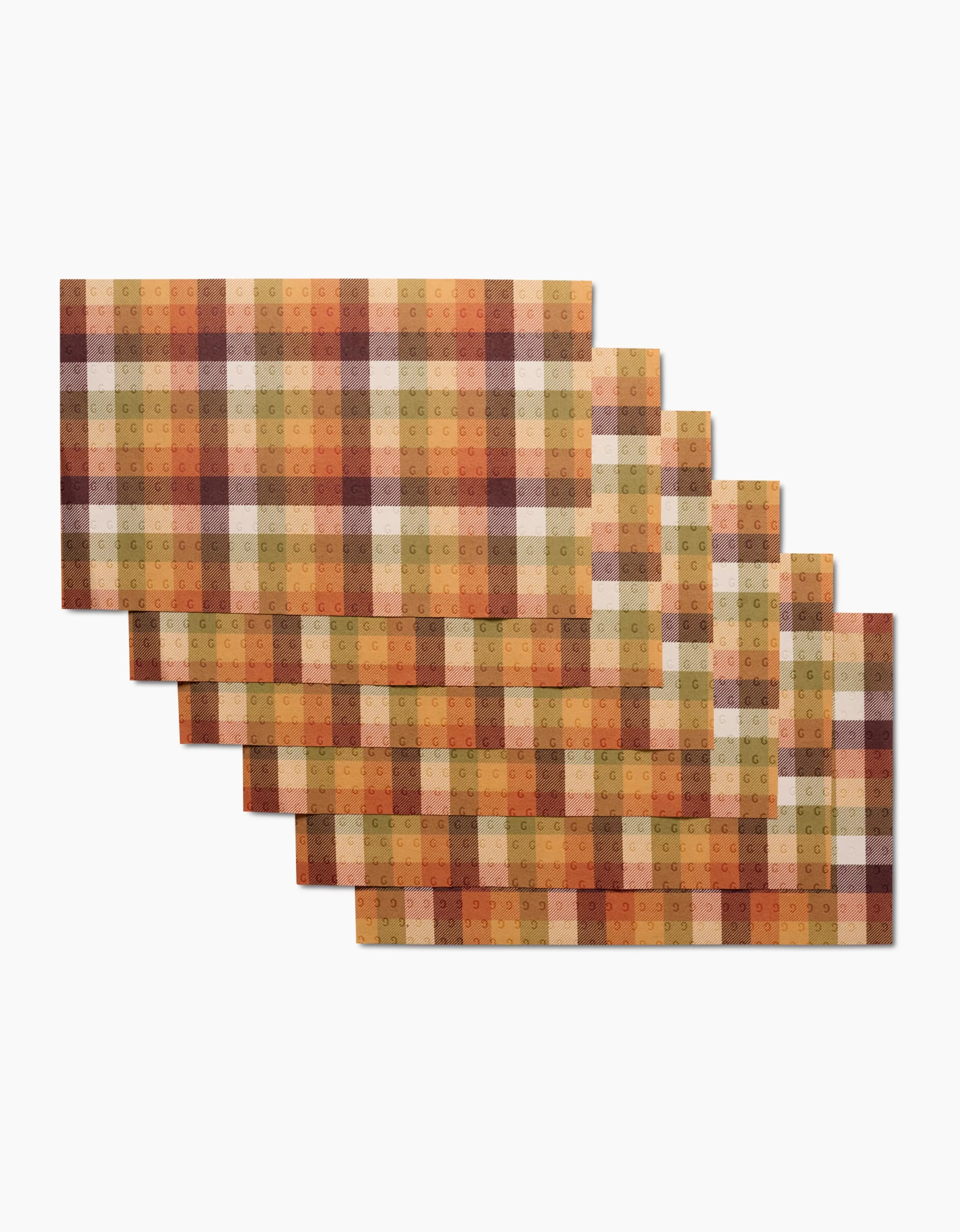 Outlet GEOMETRY Rustic Autumn Plaid