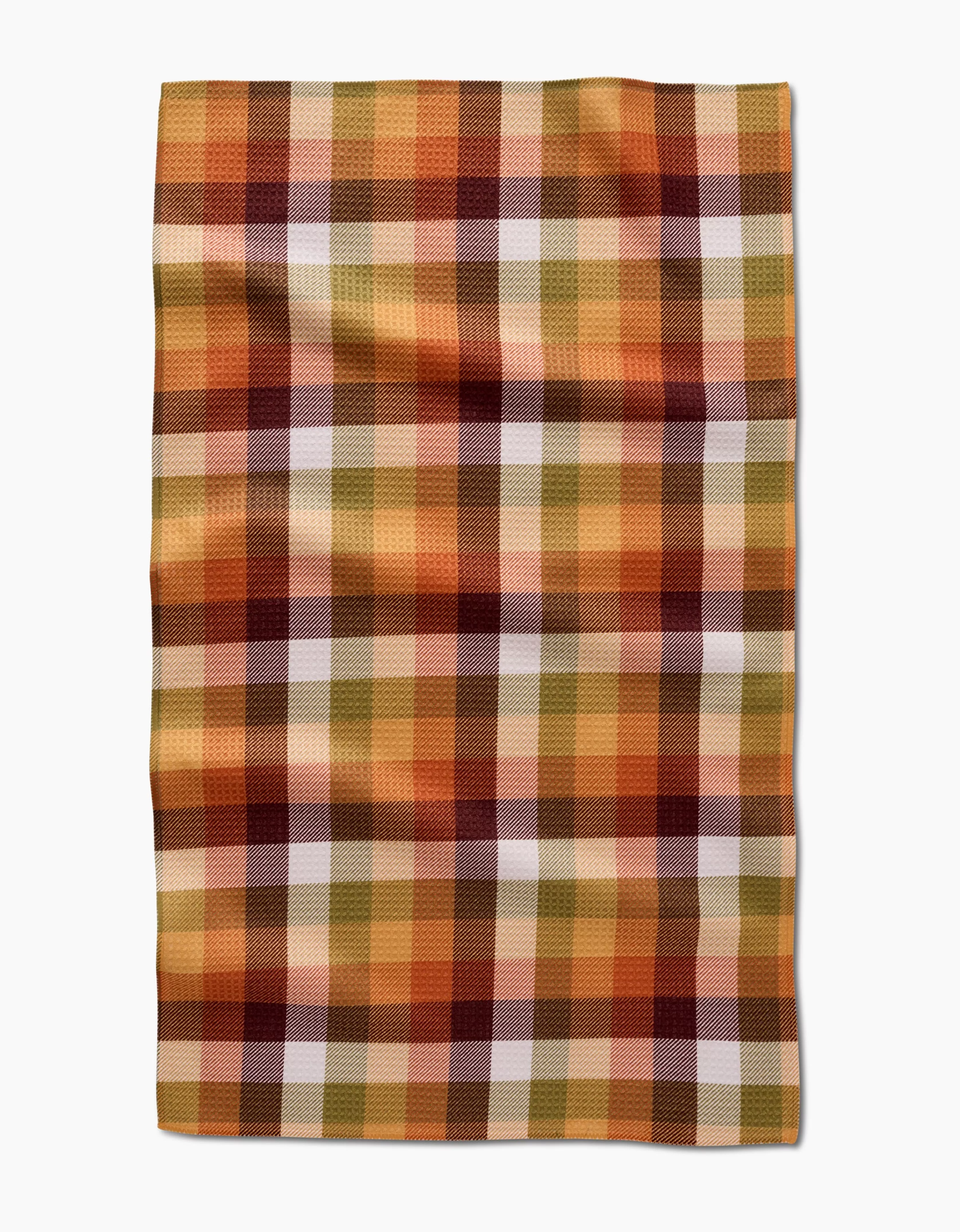 Cheap GEOMETRY Rustic Autumn Plaid