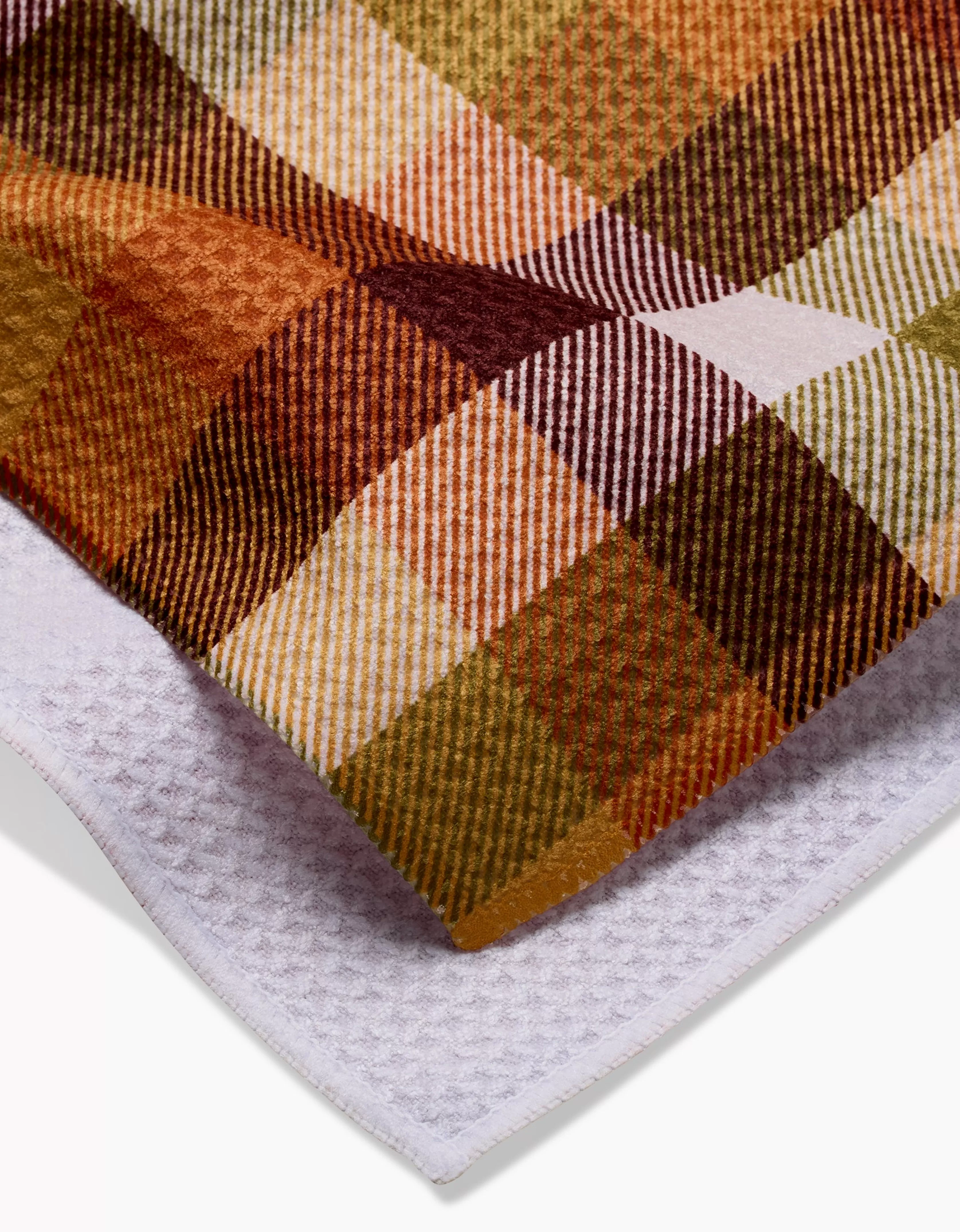 Cheap GEOMETRY Rustic Autumn Plaid