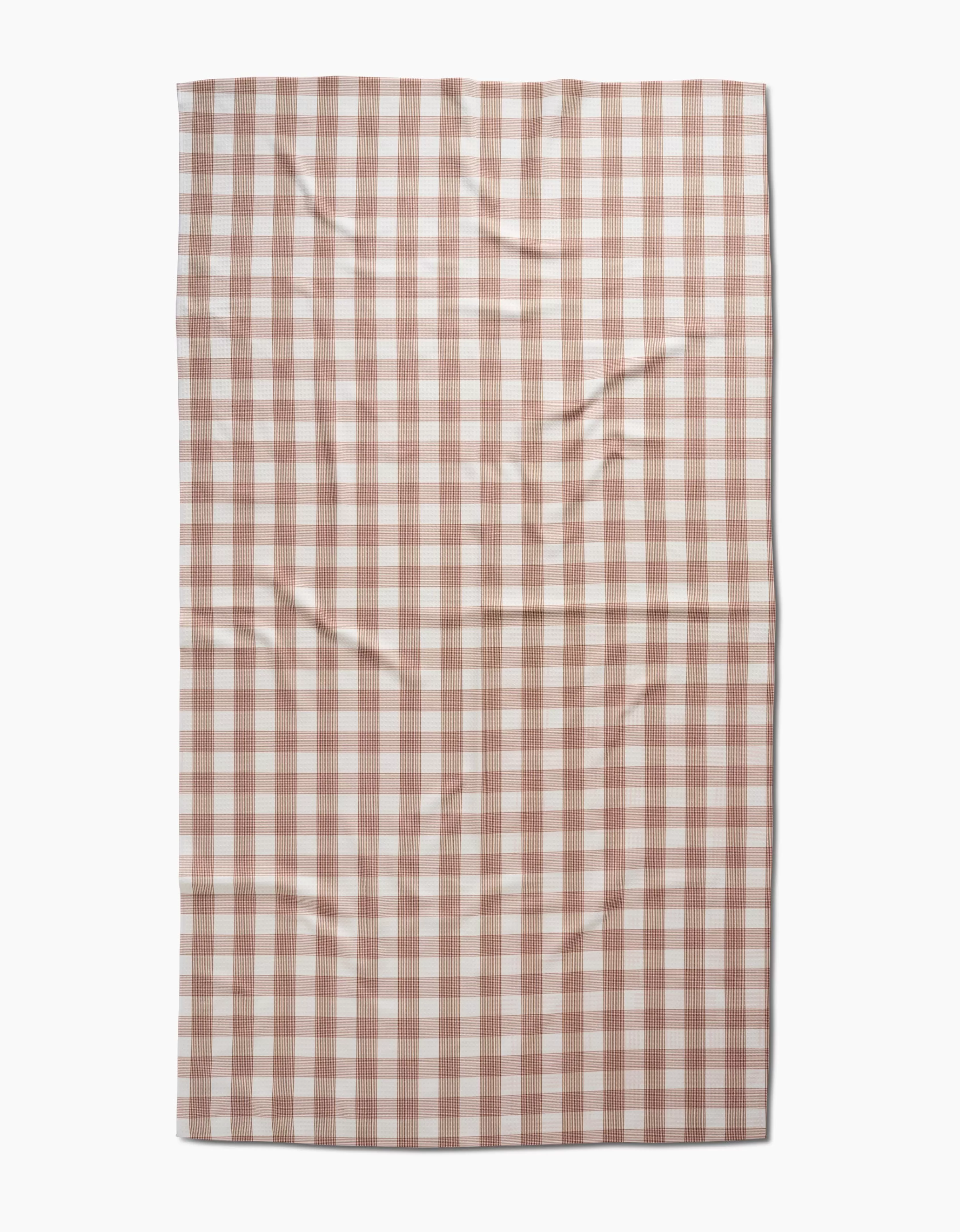 Discount GEOMETRY Vintage Gingham Natural