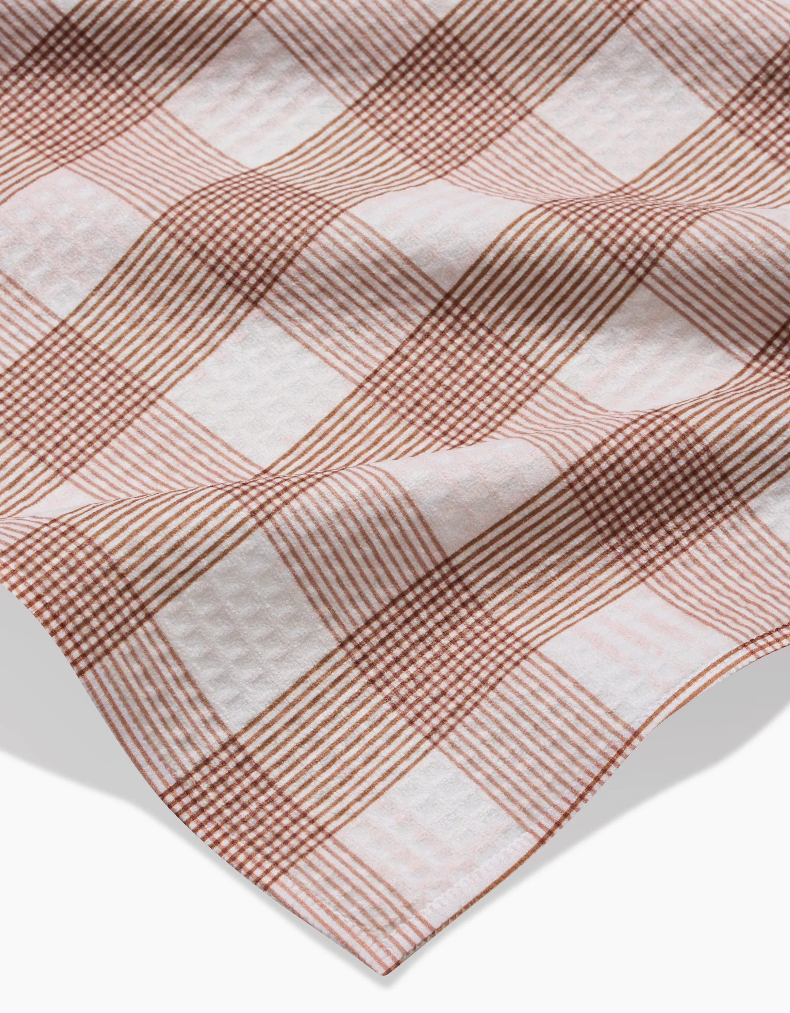 Discount GEOMETRY Vintage Gingham Natural